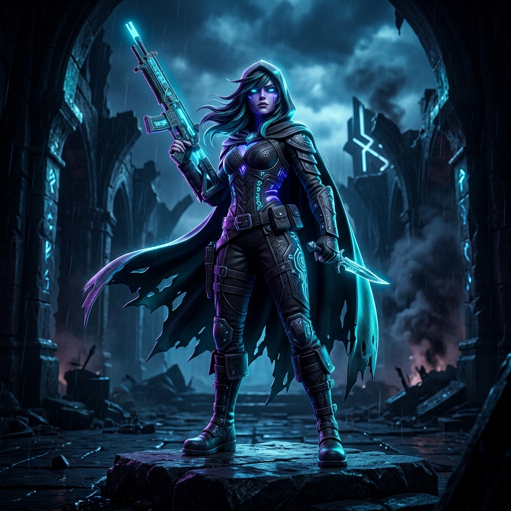 Liminal — 3D character render
