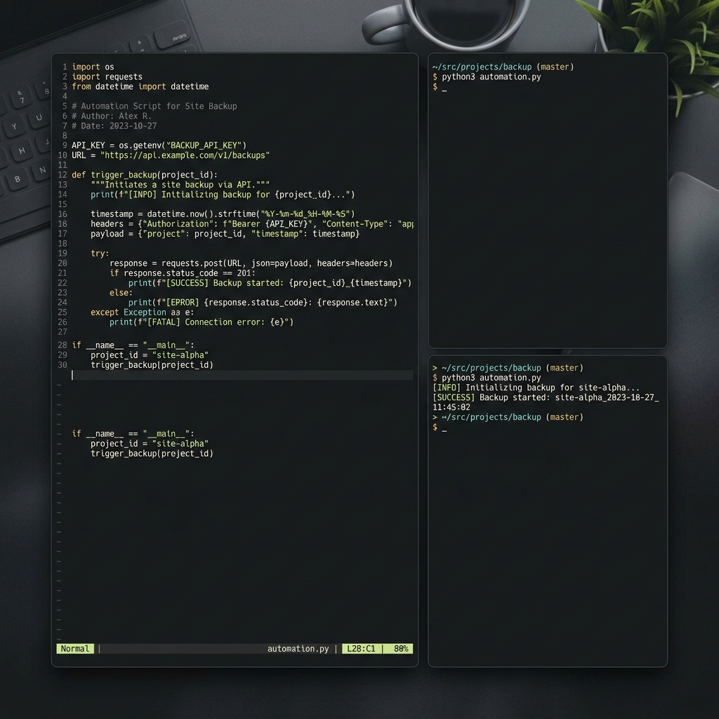 Automation Pipeline — Python scripts